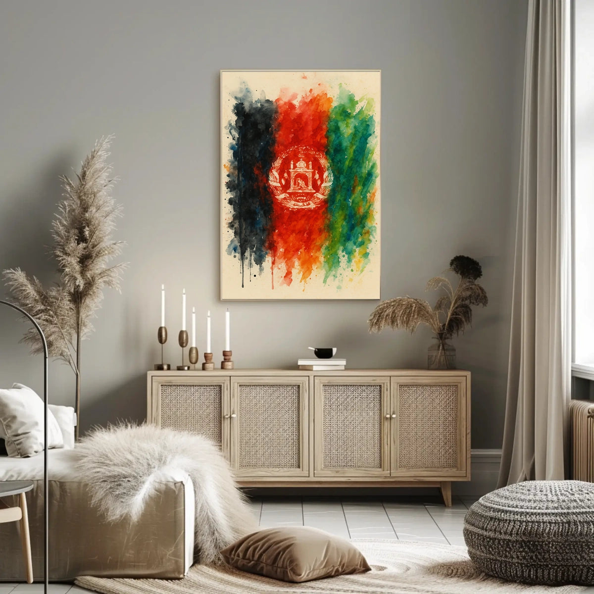 Colors of Afghanistan Poster