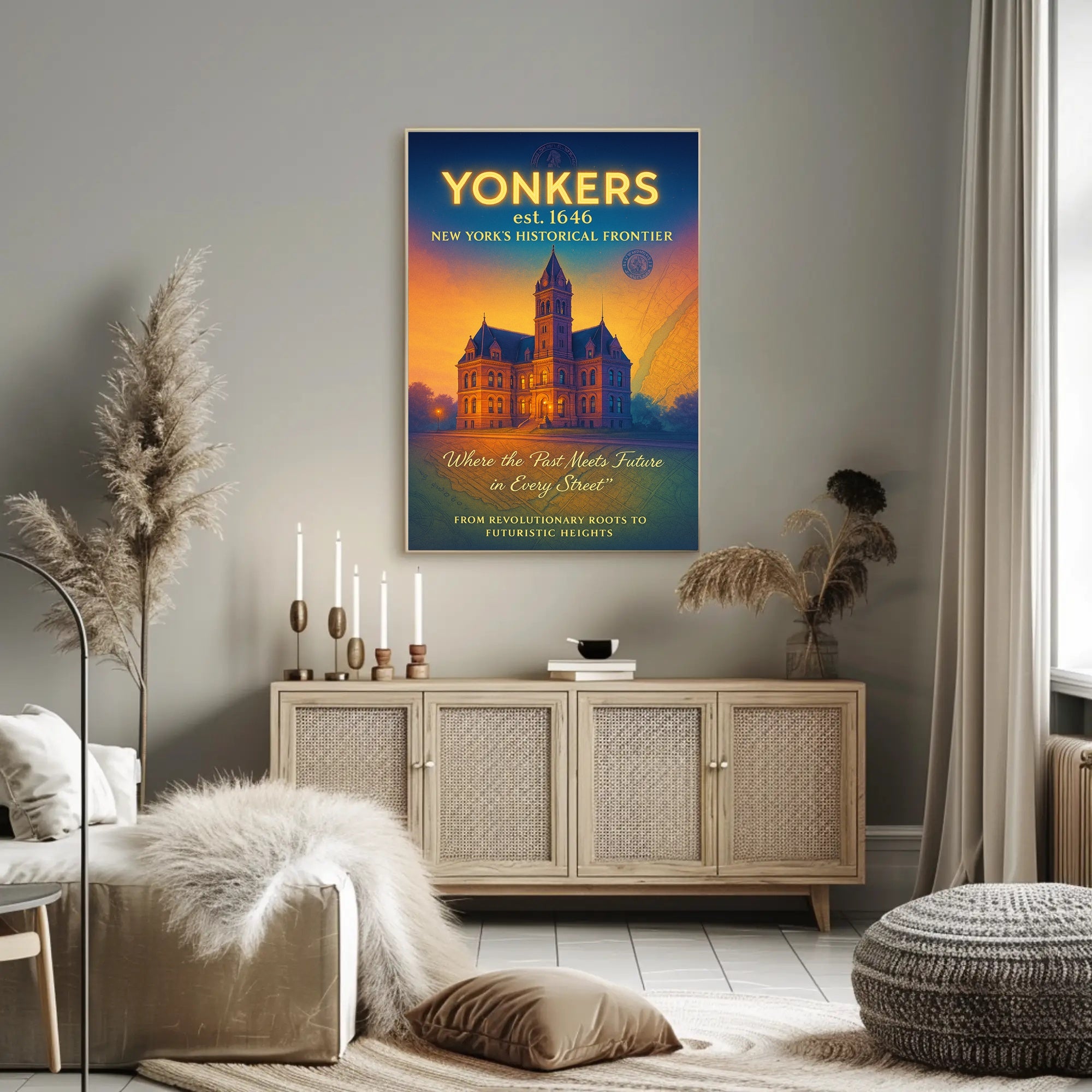 Yonkers Architecture Heritage Poster