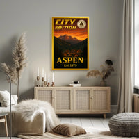 Aspen City Edition Poster