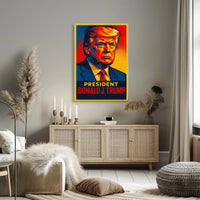 Donald J. Trump President Poster