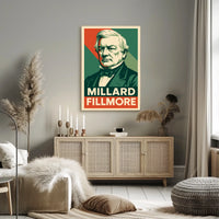 Millard Fillmore Vintage History Buff Poster