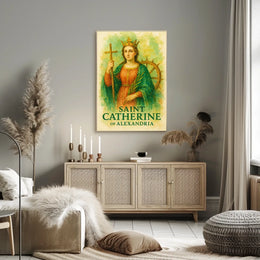 Saint Catherine of Alexandria Poster