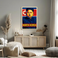 North Korea Leader Poster