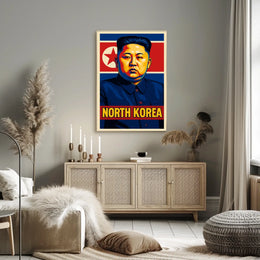 North Korea Leader Poster