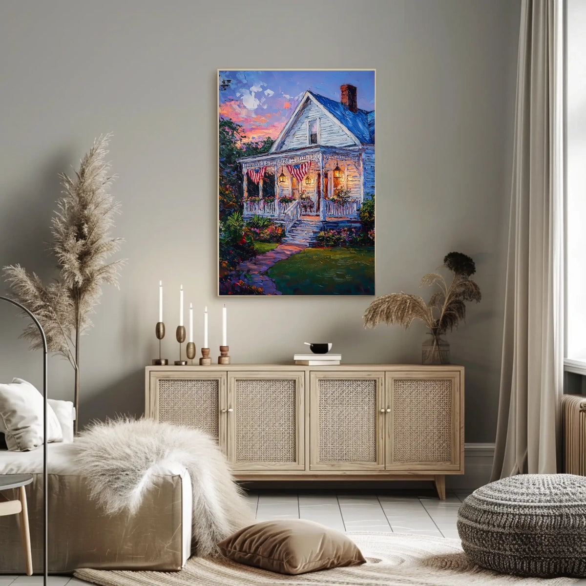 wooden house Poster