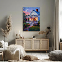 wooden house Poster