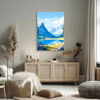 Scenic Mammoth Lakes Travel Poster