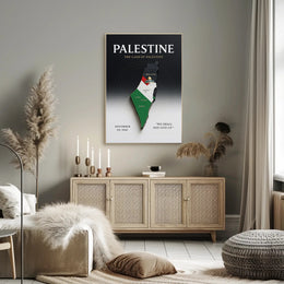 The Land of Palestine Poster PosterGoat