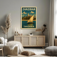 Zanzibar Travel Poster