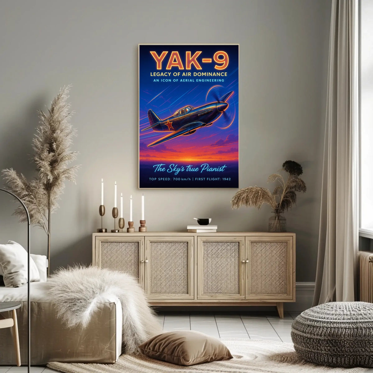 YAK-9 Legacy of Air Dominance Poster