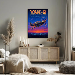 YAK-9 Legacy of Air Dominance Poster
