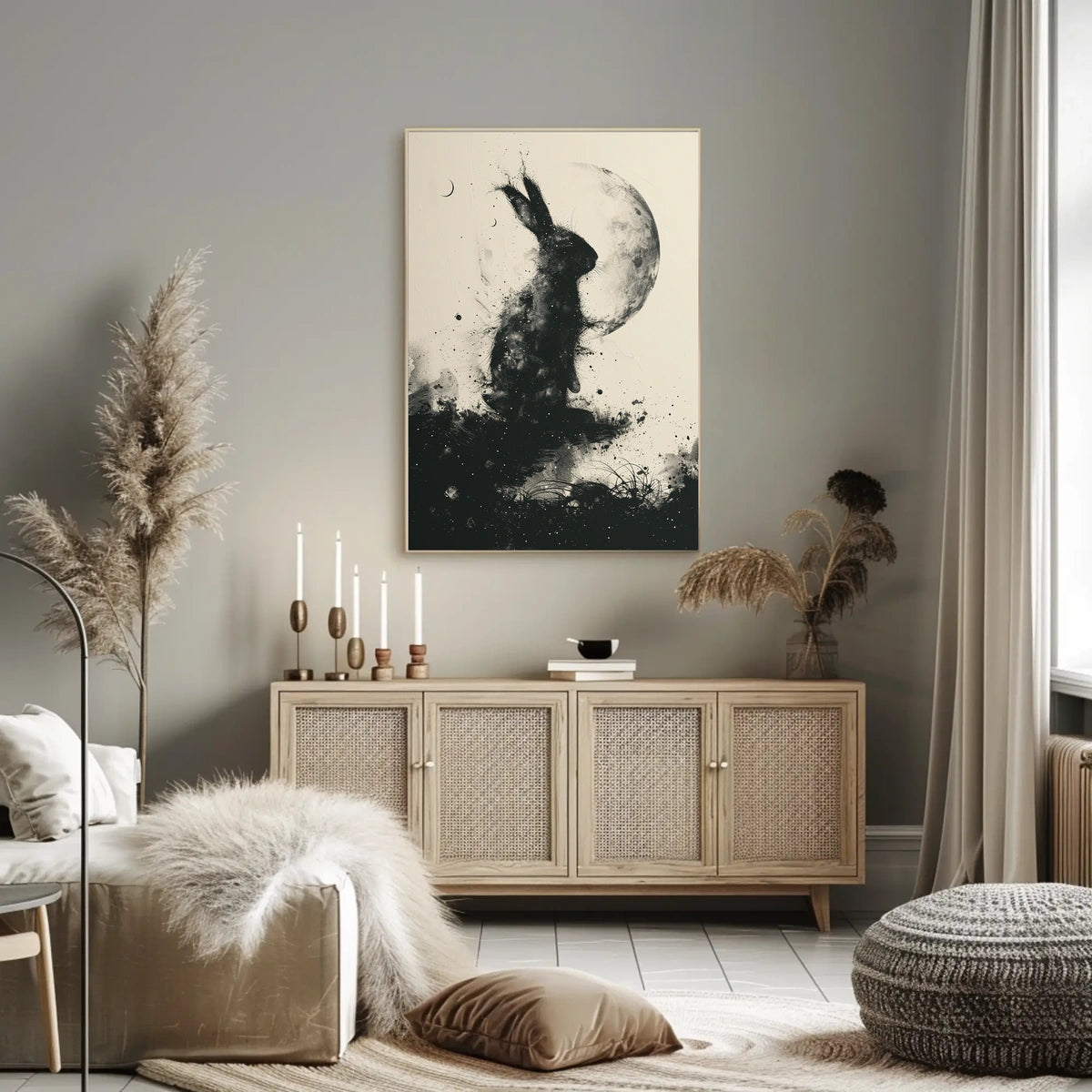 Celestial Rabbit Poster
