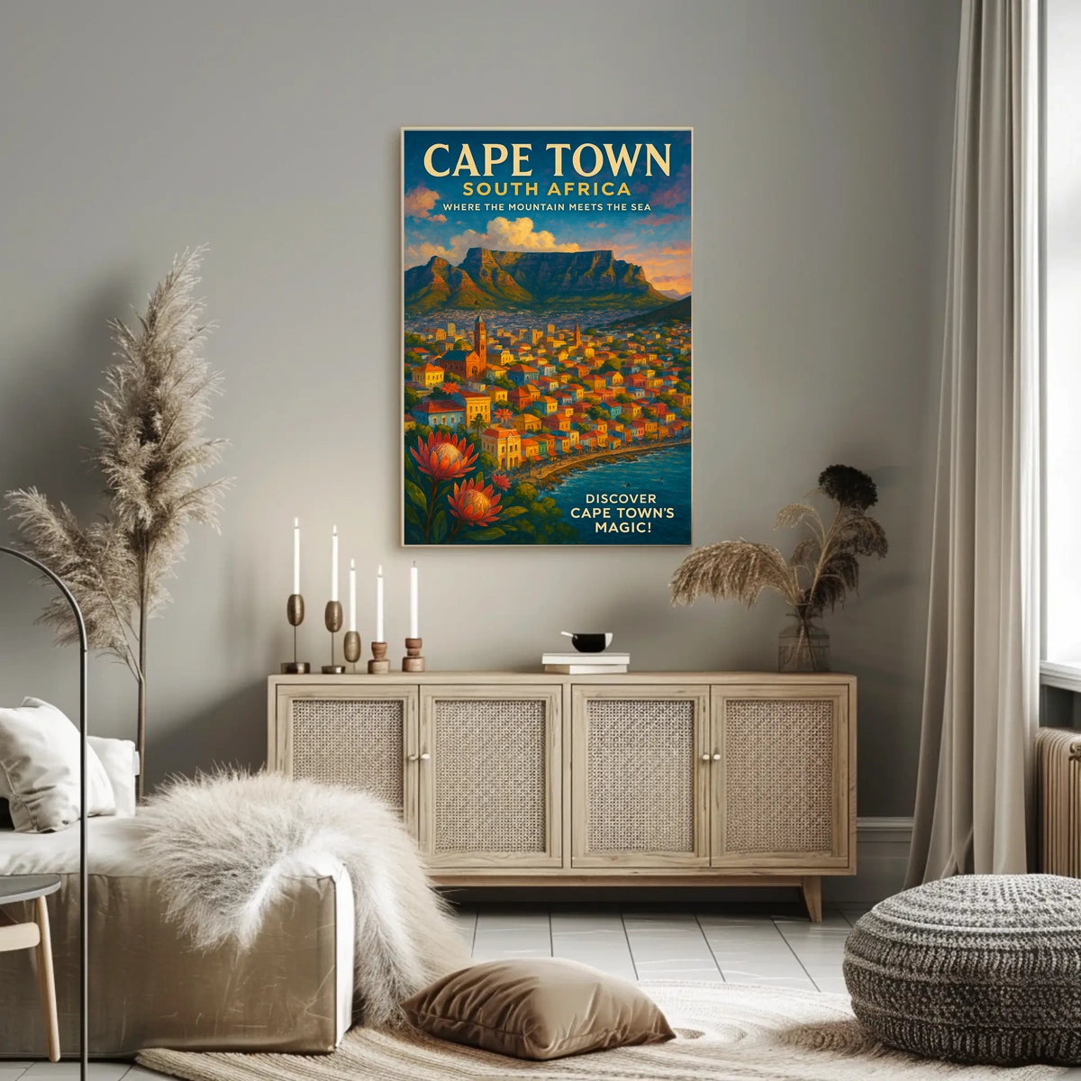 Discover Cape Towns Magic Poster