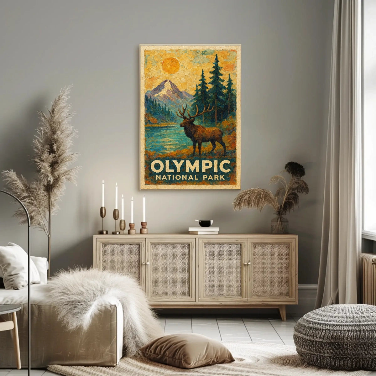 Olympic National Park Poster