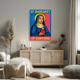 St. Margaret of Cortona Poster