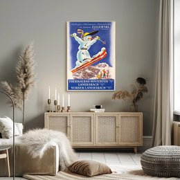 Zillertal Winter Wonderland Poster