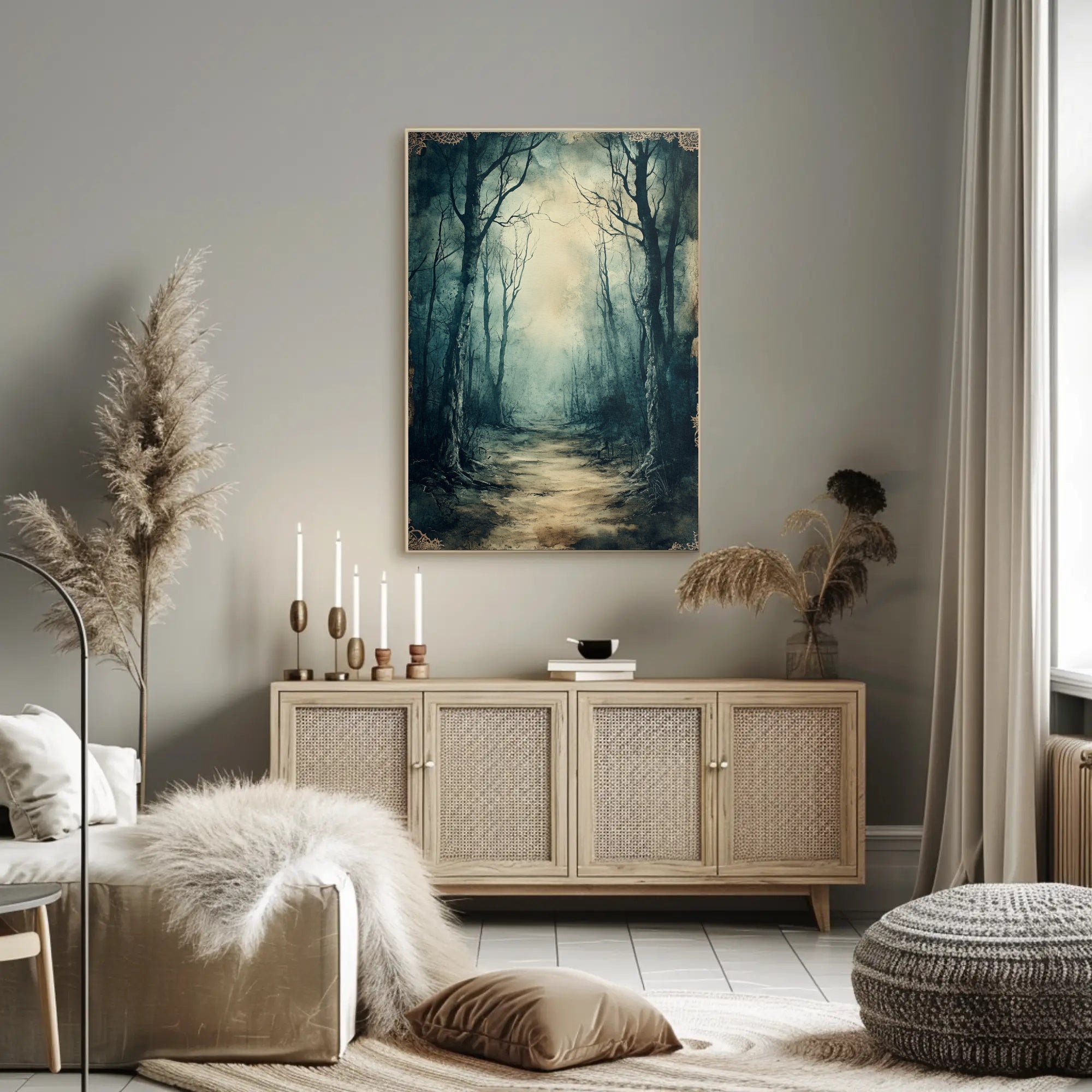 Enchanted Forest Path Poster