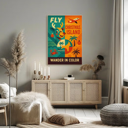 Fly to Christmas Island Poster
