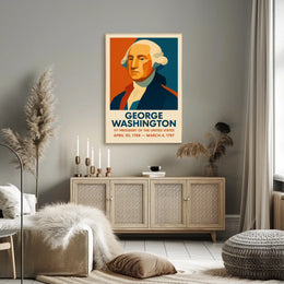 George Washington 1St President Poster