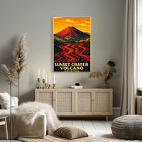 Sunset Crater Volcano Poster