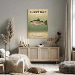 Rainbow Trout Oncorhynchus Mykiss Poster