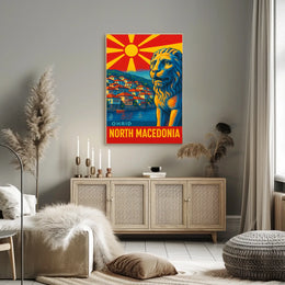 Discover Ohrid, North Macedonia Poster