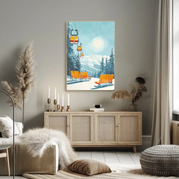 Winter Wonderland Retreat Poster