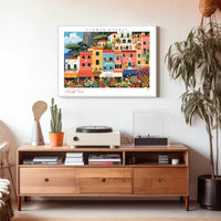 Amalfi Coast Flower Market Poster PosterGoat