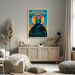Pope Saint Gregory The Great Poster