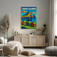 Faroe Islands Scenic Poster