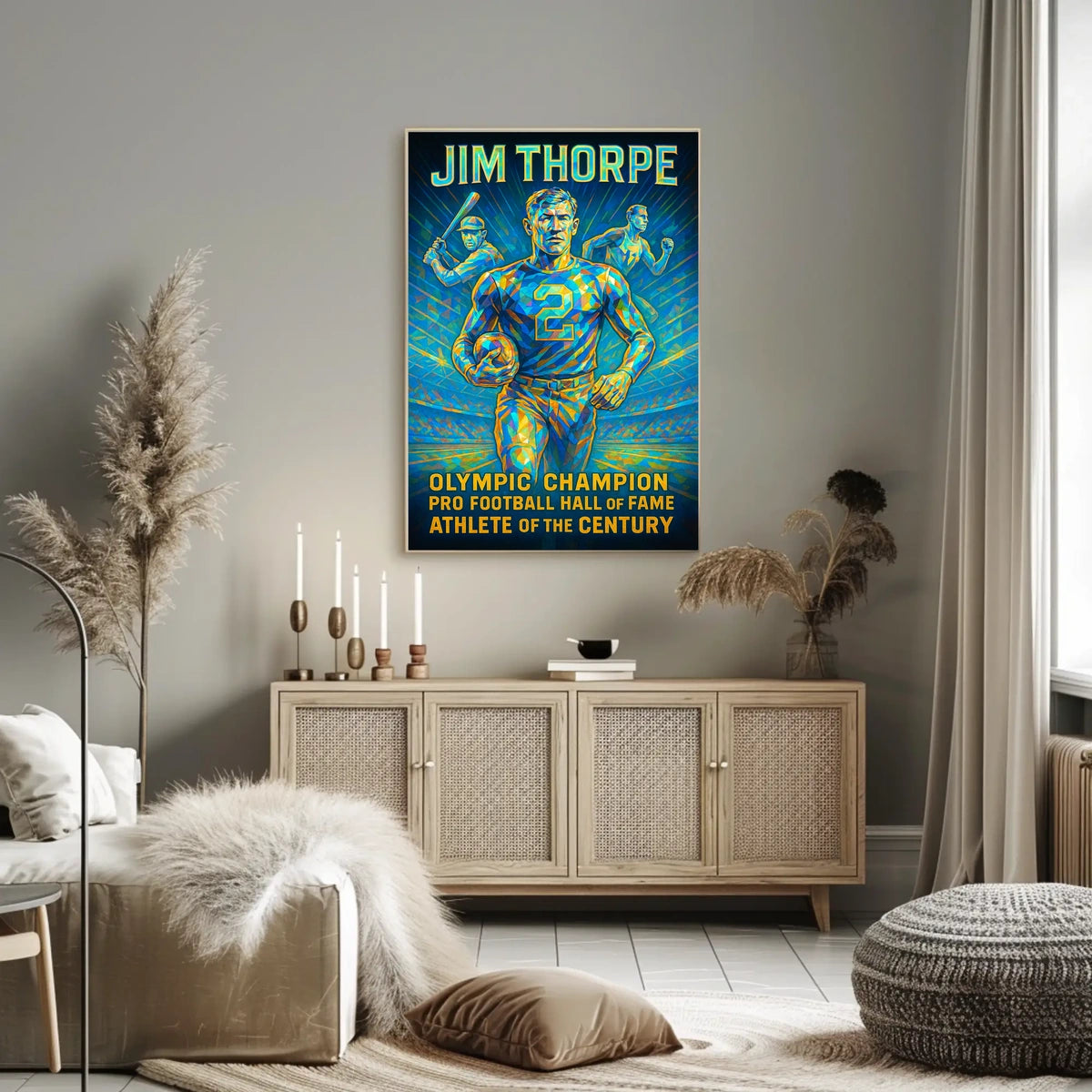 Celebrating Jim Thorpe Poster