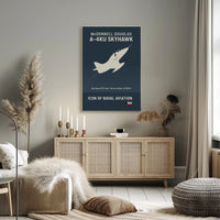 McDonnell Douglas A-4KU Skyhawk Military Recruitment Poster PosterGoat