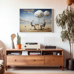 Surreal Desert Dreamscape Art Print - Abstract or Artistic Poster