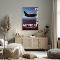 Whisper Jet Fleet Ears in the Sky Poster PosterGoat
