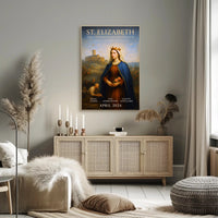 St. Elizabeth The Compassionate Healer Poster PosterGoat