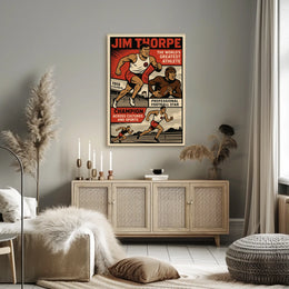 The Worlds Greatest Athlete Jim Thorpe Poster