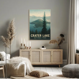 Crater Lake National Park Poster