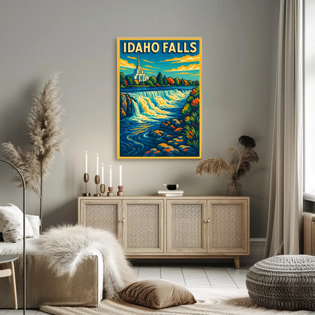 Idaho Falls Scenic Poster