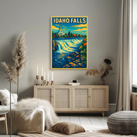 Idaho Falls Scenic Poster