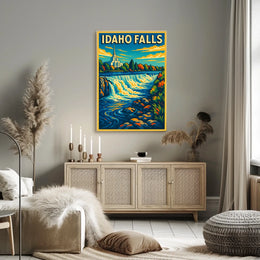 Idaho Falls Scenic Poster
