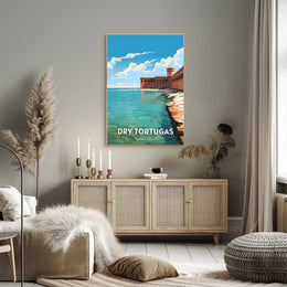 Dry Tortugas Scenic Adventure National Park Poster