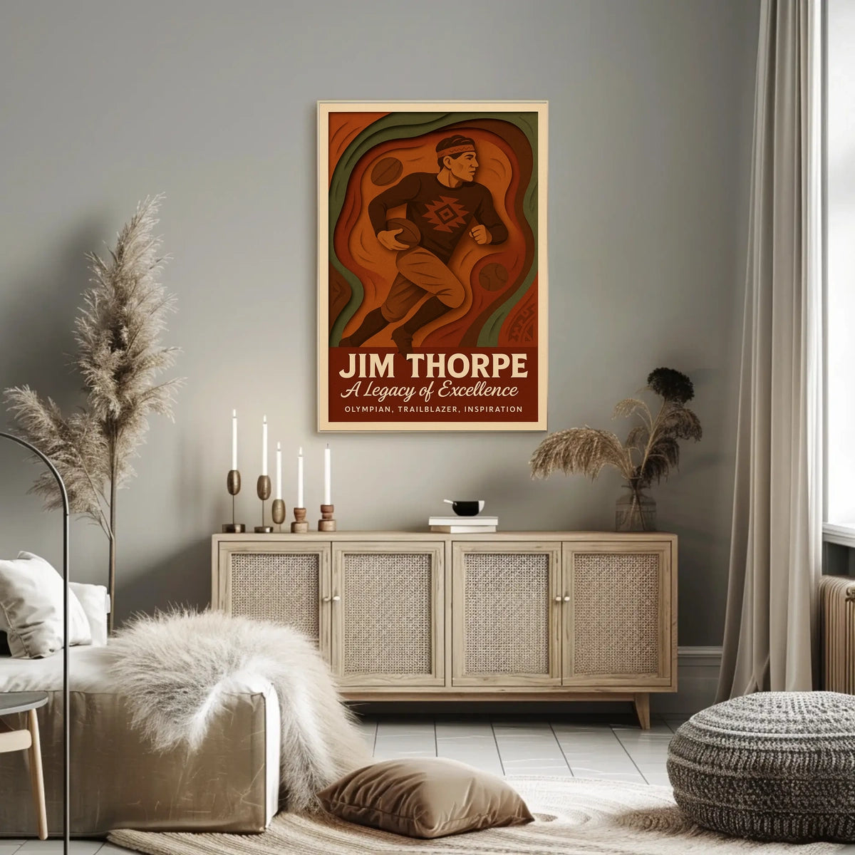 Celebrating Jim Thorpe Poster