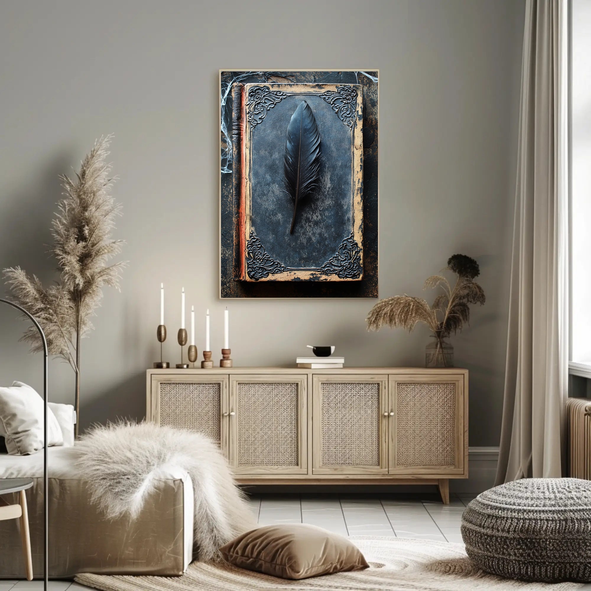 The Feathered Tome Poster