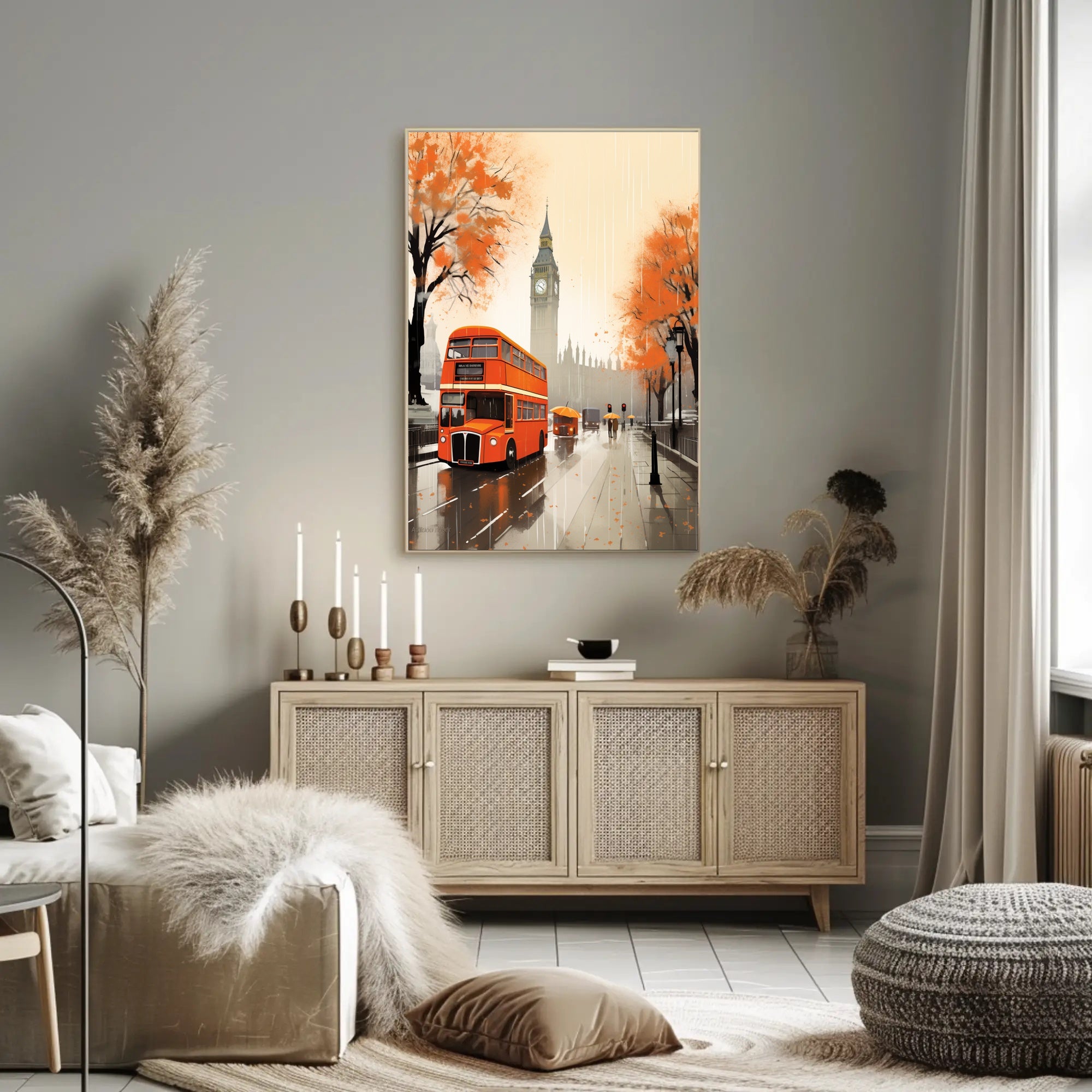 Autumn In London Poster PosterGoat