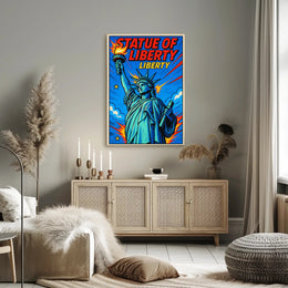 Statue of Liberty Icon of Freedom Poster PosterGoat