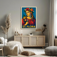 St. Flora Poster