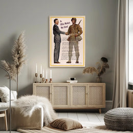 An Office Worker's War Creed Poster PosterGoat