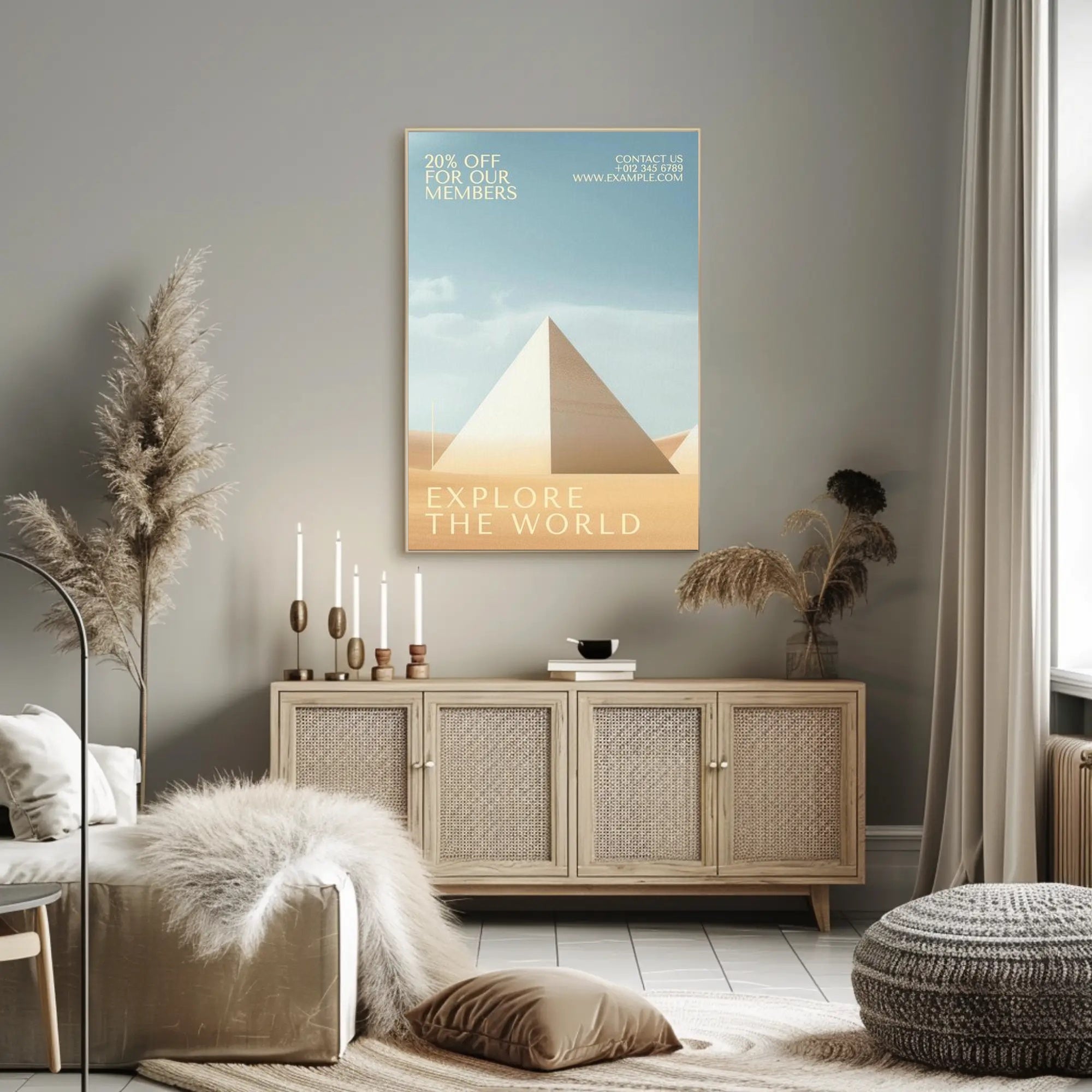 Explore the World Poster PosterGoat