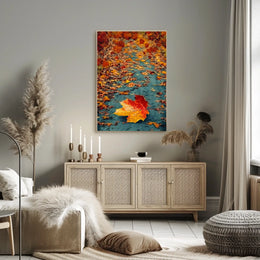 Autumns Pathway Poster