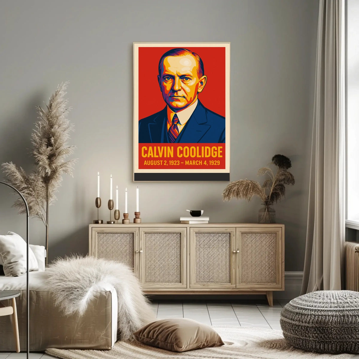 Calvin Coolidge Poster